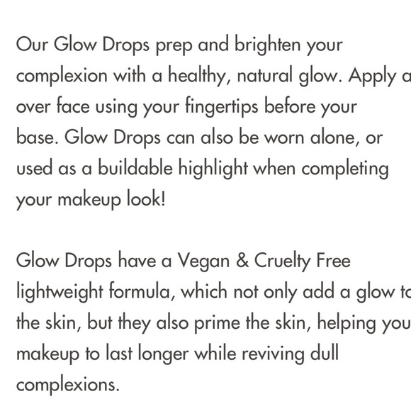 New Jecca Blac Glow Drops Rose Pearl Highlighter - Picture 4 of 4